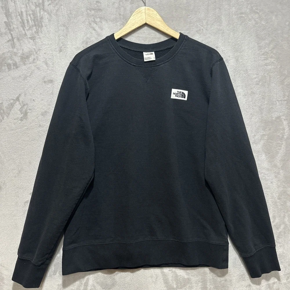 The North Face Evolution Crewneck Black Mens Sweatshirt Size M